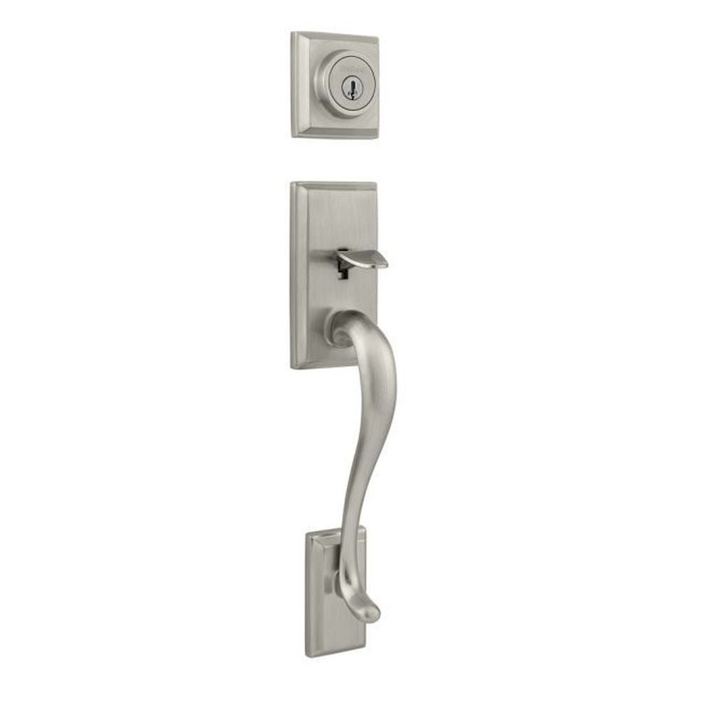 KWIKSET Kwikset 800HELIP-15S.STRKP Hawthorne Handleset Satin Nickel