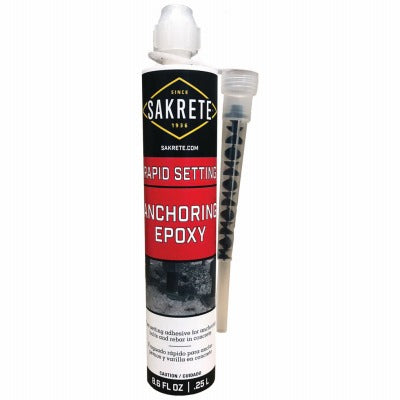 SAKRETE Sakrete 60200221 Fast Setting Anchoring Epoxy 8.6 Oz