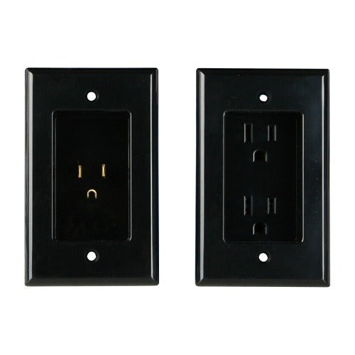WATTBOX Wattbox WB-POWERLINK2-BLK Powerlink2 Duplex Outlet