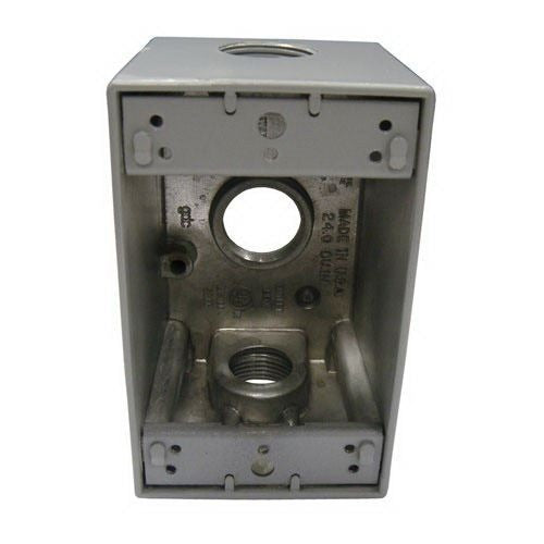 MULBERRY METAL PRODUCTS Mulberry Metal Products 30584 3 In Outlet 3/4 In Deep Single Gang Lug (Each)
