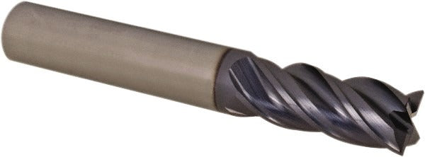 KYOCERA SGS PRECISION TOOLS Sgs 36701 Corner Radius End Mill 3/8 in 4 Flute Carbide