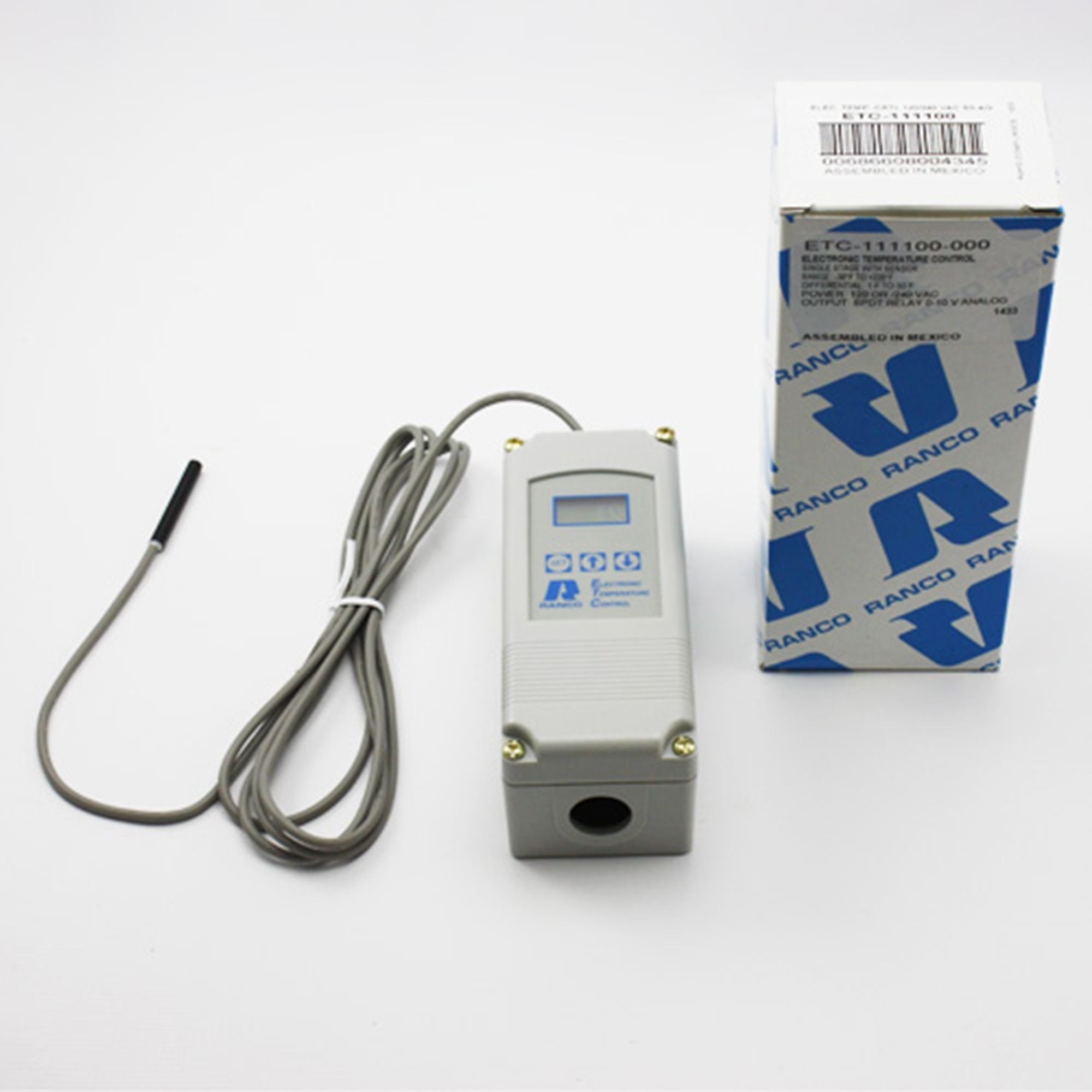 RANCO Ranco ETC-111100-000 Electronic Temp Control 120 to 240 VAC (Single Stage) ETC-111100-000