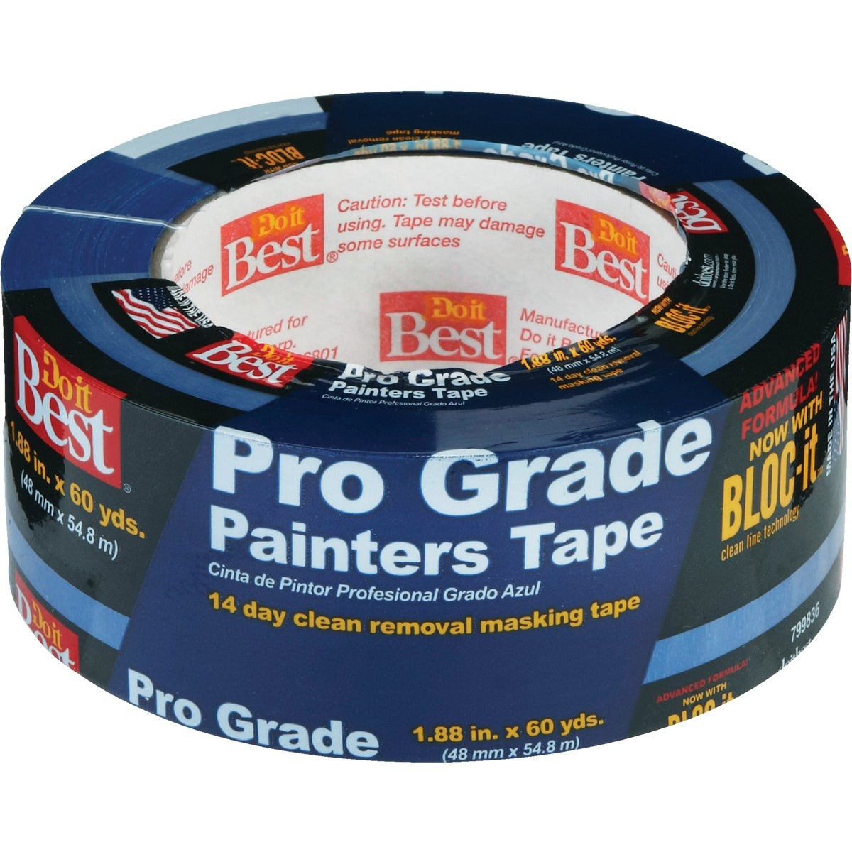 BSC PREFERRED Bsc Preferred 99614 Blue Painter Masking Tape 1.88 in