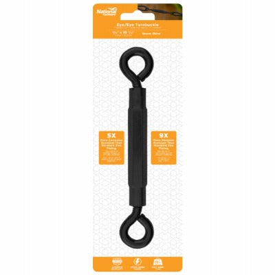 NATIONAL HARDWARE National Mfg N820-116 Eye Eye Turnbuckle 3/8 X 10.5 in Steel