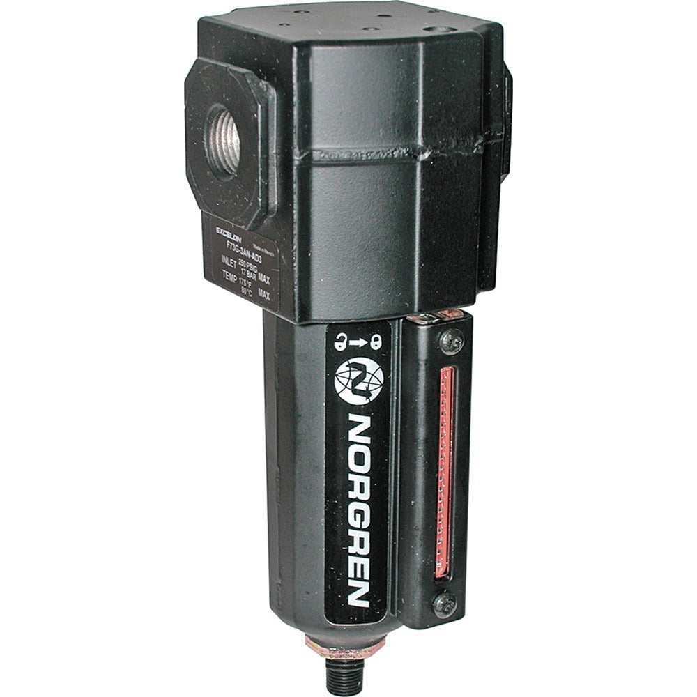 NORGREN Norgren F73G-2AN-QP3 Frl Combo Unit 1/4 Npt W/ Gauge