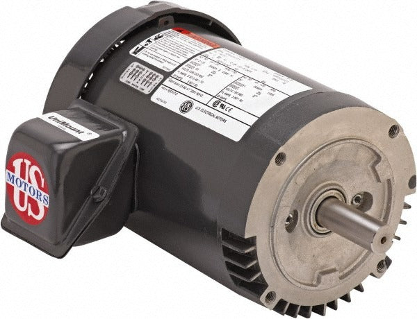 US MOTORS Us Motors S5E2ACR 5 Hp Three Phase Tefc Ac Motor 184 Frame