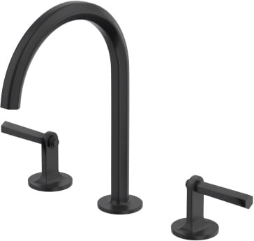 ROHL Rohl MD08D3LMMB Modelle Widespread Lavatory Faucet With C-Spout (8-16 in Centers)