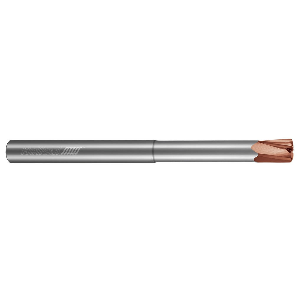 HELICAL SOLUTIONS Helical Solutions 82669 High-feed End Mill 1/4 in 5 Flute Carbide