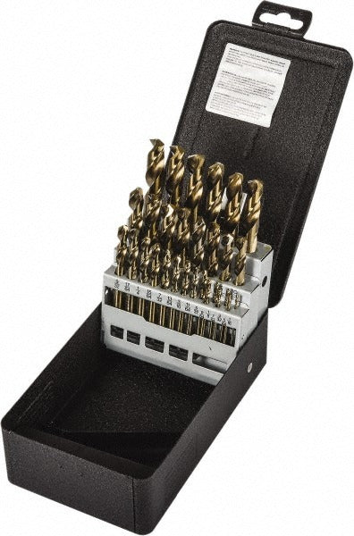 PRECISION TWIST DRILL Precision Twist Drill 5995616 Cobalt Drill Bit Set 29pc