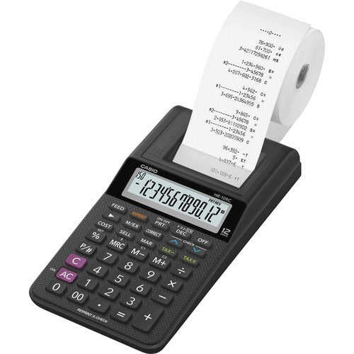 CASIO Casio Inc CSOHR10RC 12-digit Printing Calculator