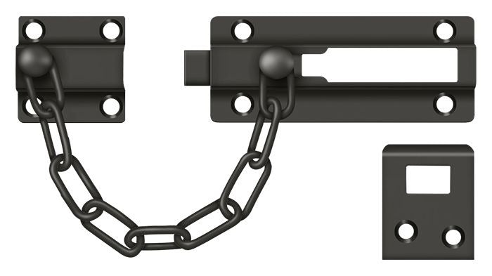 DELTANA Deltana CDG35U10B Door Guard Chain Doorbolt Oil Rubbed Bronze
