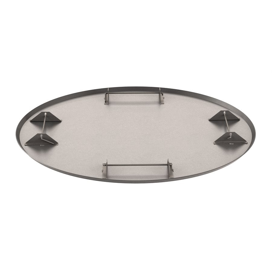 Bon 17-436 Carbon Steel Float Pan - 46 With Safety Clip