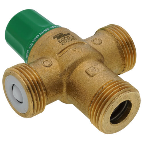 Taco 5003-HX-C3-G 3-4 Sweat Union Mixing Valve with Gauge Heat Only