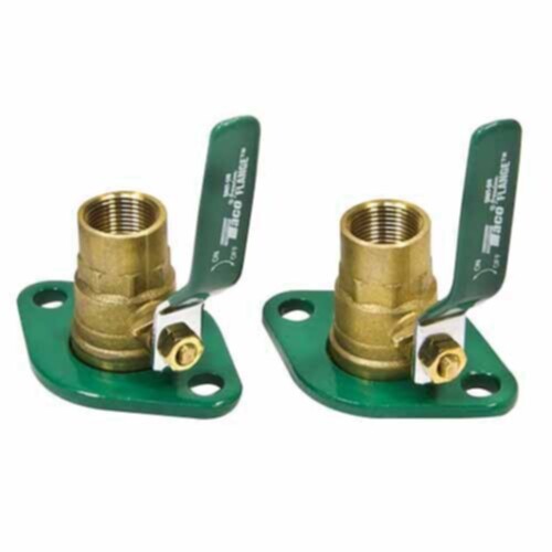 Taco SFL-075T Shut-Off Ball Valve Swivel-Flange Set 3/4 Inch NPT Lead-Free