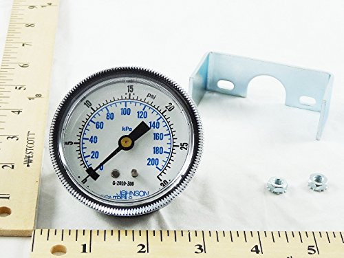 JOHNSON CONTROLS Johnson Controls G-2010-300 Air Pressure Gauge 2-1/2 Size