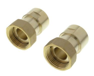 Taco UFS-050T Union Fitting 1/2 inch Union Connector Pair