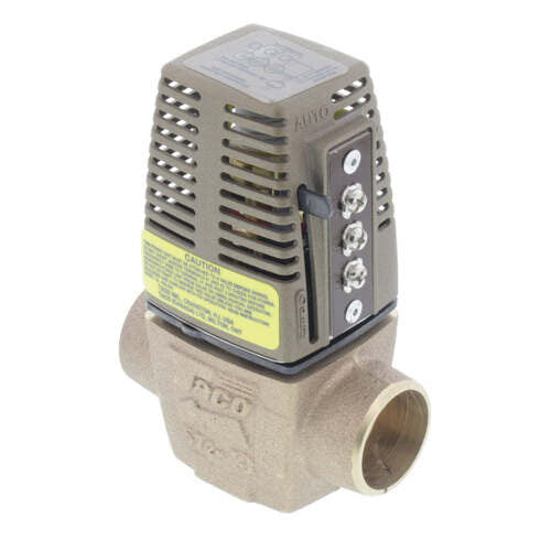 Taco 572-3 Sentry Bronze 2-Way 3-Wire Closed Zone Valve 1 Inch Sweat Replacement B163-77