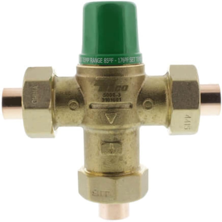 Taco 5002-C3 Mixing Valve Sweat Union 1/2 Inch ASSE 1017