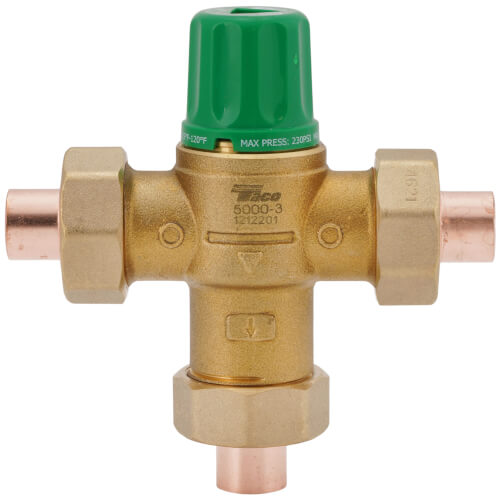 Taco 5002-C3 Mixing Valve Sweat Union 1/2 Inch ASSE 1017