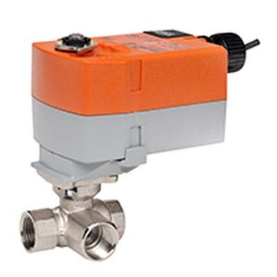 Belimo B315B+TFRB120 CCV 0.5 Inch 3 Way 10 Cv with Spring Return 100-240V On/Off Valve