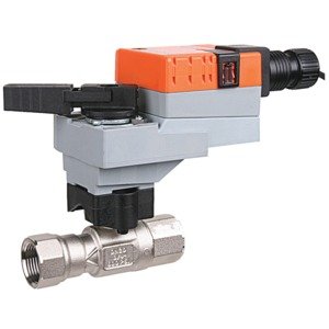 Belimo B215HT186+LRB24-SR Characterized Control Valve 0.5 inches 2-Way 1.86cv Non-Spring 24V Modulating