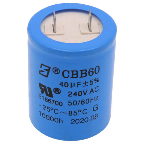 Bell & Gossett M75065 CAPAC 40 MFD 240V Round Capacitor