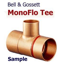 Bell & Gossett 108123 Monoflo 1 1/4X 3/4 Copper