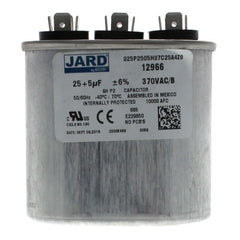 Carrier P291-2553 370V Dual Oval Run Capacitar 25/5 MFD