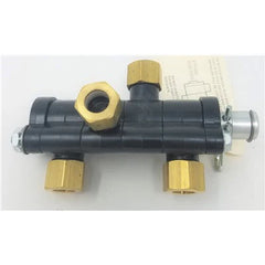 Johnson Controls A-4110-601 Bypass Valve 3/8 Inch Compatibility HVAC Hydronics 4-Way Valve