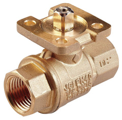 Johnson Controls VG1245AE Stainless Steel NPT Threaded End Connection Two-W88ay Ball Valves 1.9 Cv Port 1/2 inch Size