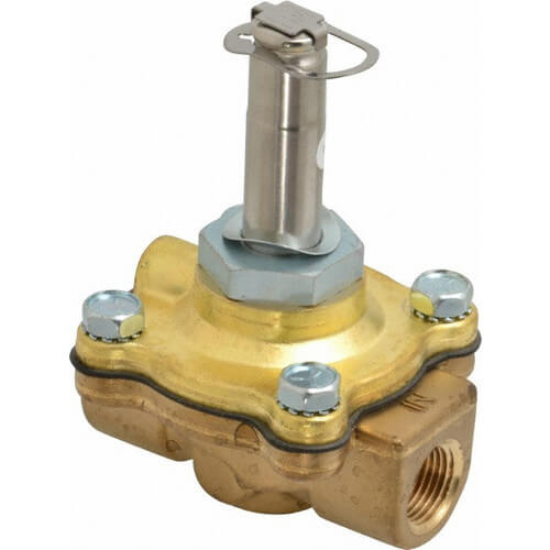 Parker 08FS3C2340ACF Solenoid Valve 1/2 Inch NC Brass