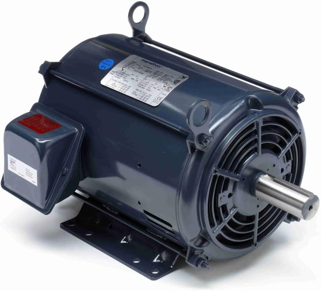 MARATHON GT0011A 3 HP 1200 RPM 213T Frame 230/460V Open Drip Electric Motor