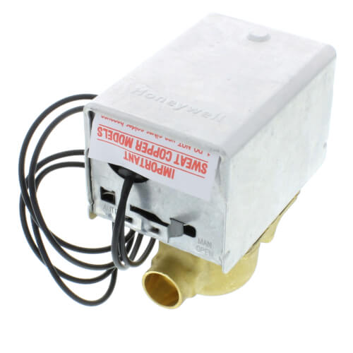 RESIDEO Honeywell Home V4043A1010 1/2 Inch Sweat Connection Zone Valve 120V Replacement V4043A1010