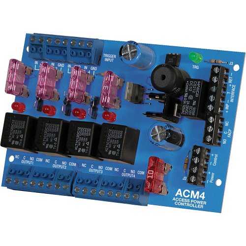 Altronix ACM4 Access Power Controller Module Fused Outputs UL Listed