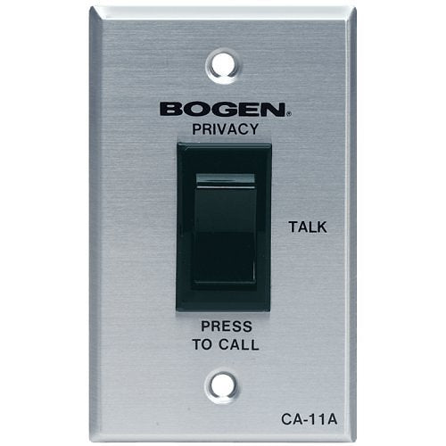 Bogen CA11A Call Privacy Switch Designed for PI35A SI35A MultiGraphic Paging Systems