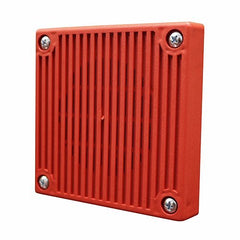 Eaton AH-24WP-R Weatherproof Horn Wall or Ceiling 24V DC Indoor Outdoor Red