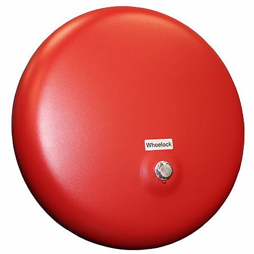 Eaton 43T-G10-115-R Security Bell 115VAC 10 Inch Shell Red