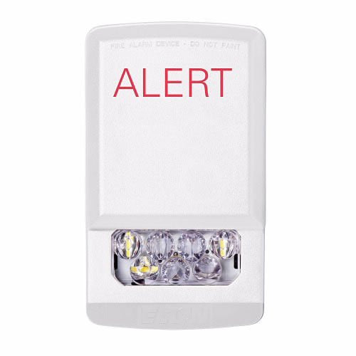 Eaton ELSTW-AL Wheelock Eluxa LED Strobe Wall ALERT Lettering