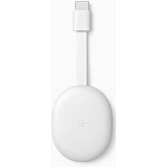 Google GA03131-US Chromecast with Google TV HD Snow 1 Pack