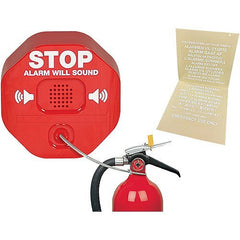 Safety Technology International STI-6200 Fire Extinguisher Theft Stopper Alarm Red