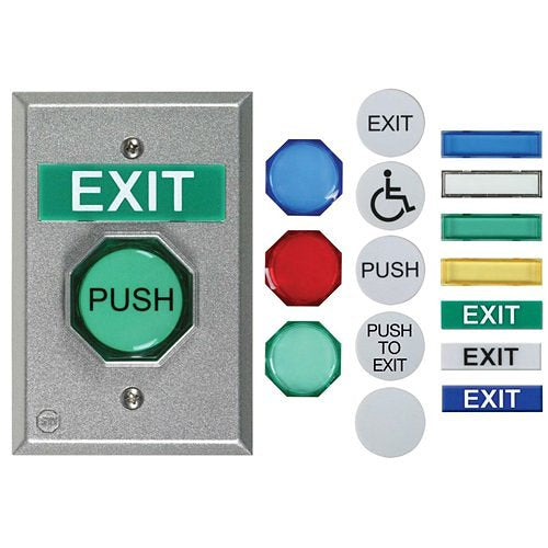 Safety Technology International UB-1PN Universal Button Pneumatic ADA Compliant