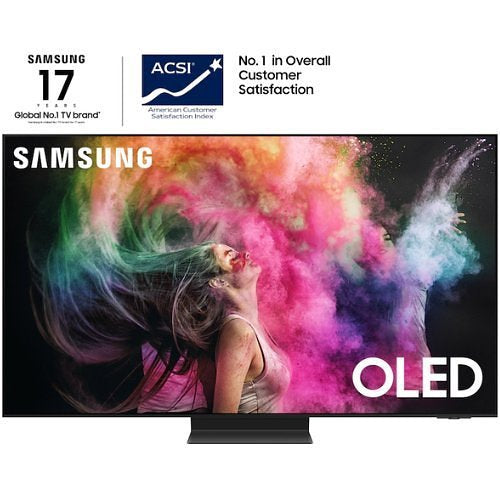 Samsung QN55S95CAF 55 Inch Class S95C OLED 4K Smart TV 2023 Quantum HDR OLED+