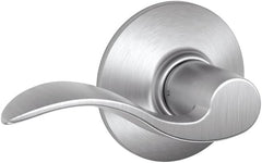 Schlage F10-ACC-626 Accent Lever Hall and Closet Lockset Satin Chrome