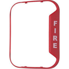 System Sensor BZR-F Bezel Panel Wall Mount Red For L-Series Devices