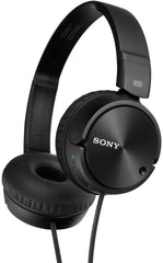 Sony MDR-ZX110NC Noise Canceling Headphones Extra Bass Wired Black