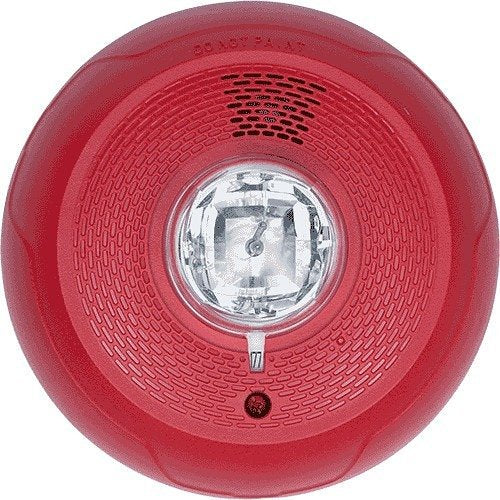 System Sensor CHSCRL L-Series Selectable Output Chime Strobe, Red