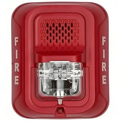 System Sensor P2GRLED L-Series 2-Wire LED Horn Strobe Wall-Mount Red