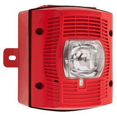 System Sensor SPSRK-P SpectrAlert Advance Red Outdoor Speaker Strobe Standard Wall Mount