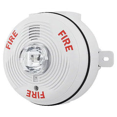 System Sensor PC2WK SpectrAlert Advance Outdoor Horn Strobe 2-Wire Ceiling Mount FIRE Marking