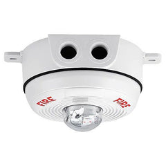 System Sensor PC2WK SpectrAlert Advance Outdoor Horn Strobe 2-Wire Ceiling Mount FIRE Marking